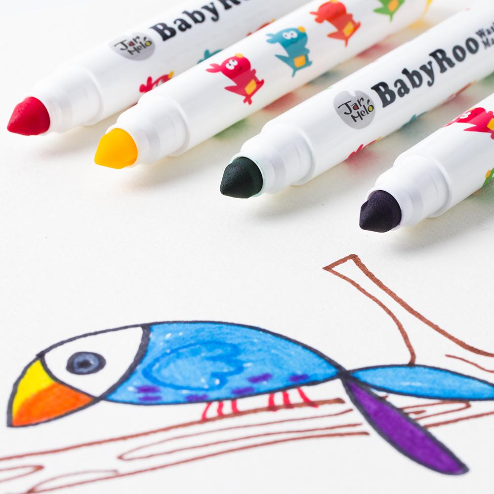 toys for infant Washable Markers -Baby Roo 12 Colors