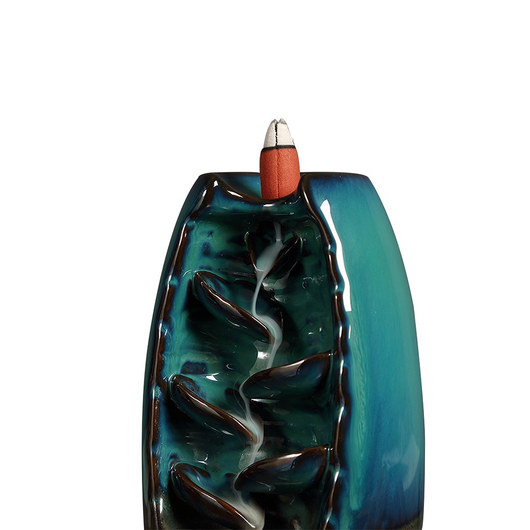 others Waterfall Smoke Backflow Ceramic Holder + Cones