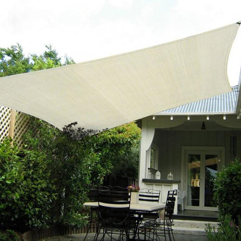 Waterproof 2m X 4m Outdoor Sun Shade Sail Canopy Rectangle