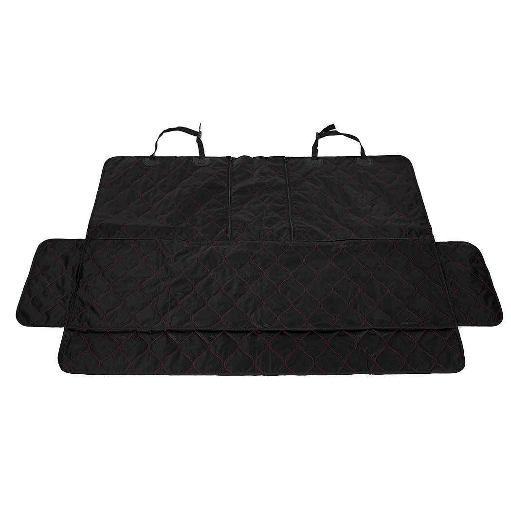 pet seat cover Waterproof Back Zipper Pet Seat Cover Black