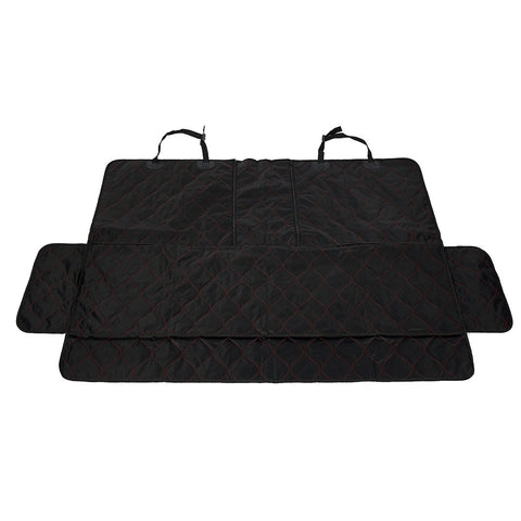 Waterproof Back Zipper Pet Seat Cover Black