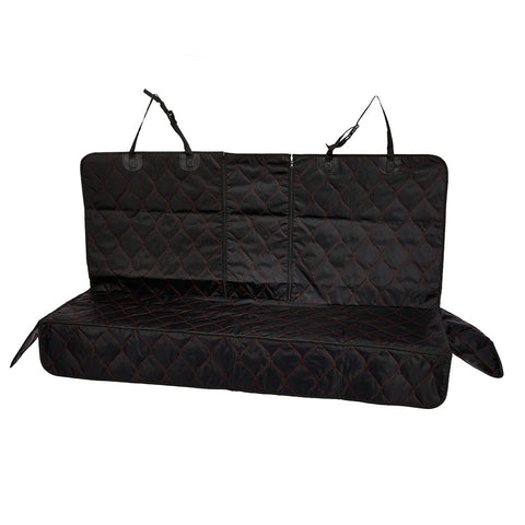 pet seat cover Waterproof Back Zipper Pet Seat Cover Black