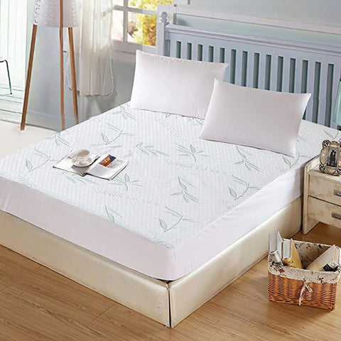 Waterproof Breathable Bamboo Mattress Protector King Size
