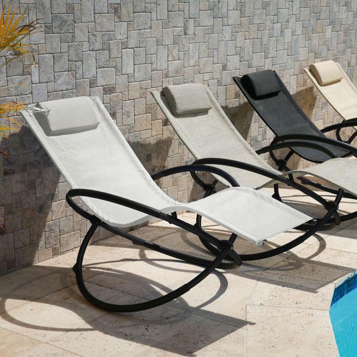 weatherproof Zero Gravity Rocking Chair