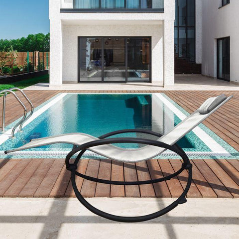 weatherproof Zero Gravity Rocking Chair