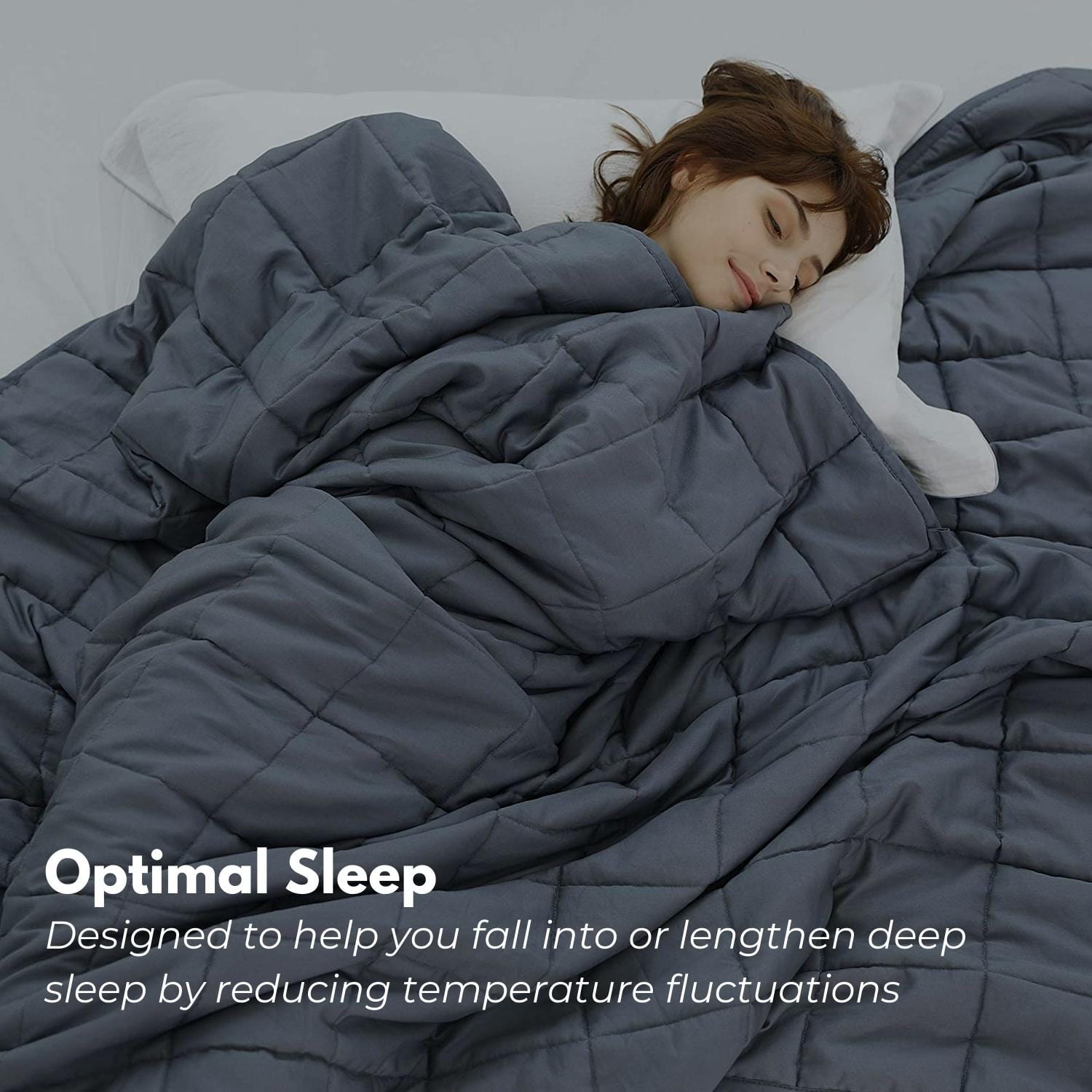 Weighted Blanket 5KG Light Grey