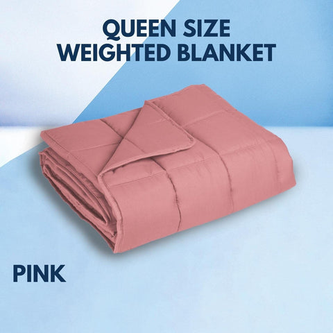 Weighted Blanket 9KG Light Pink