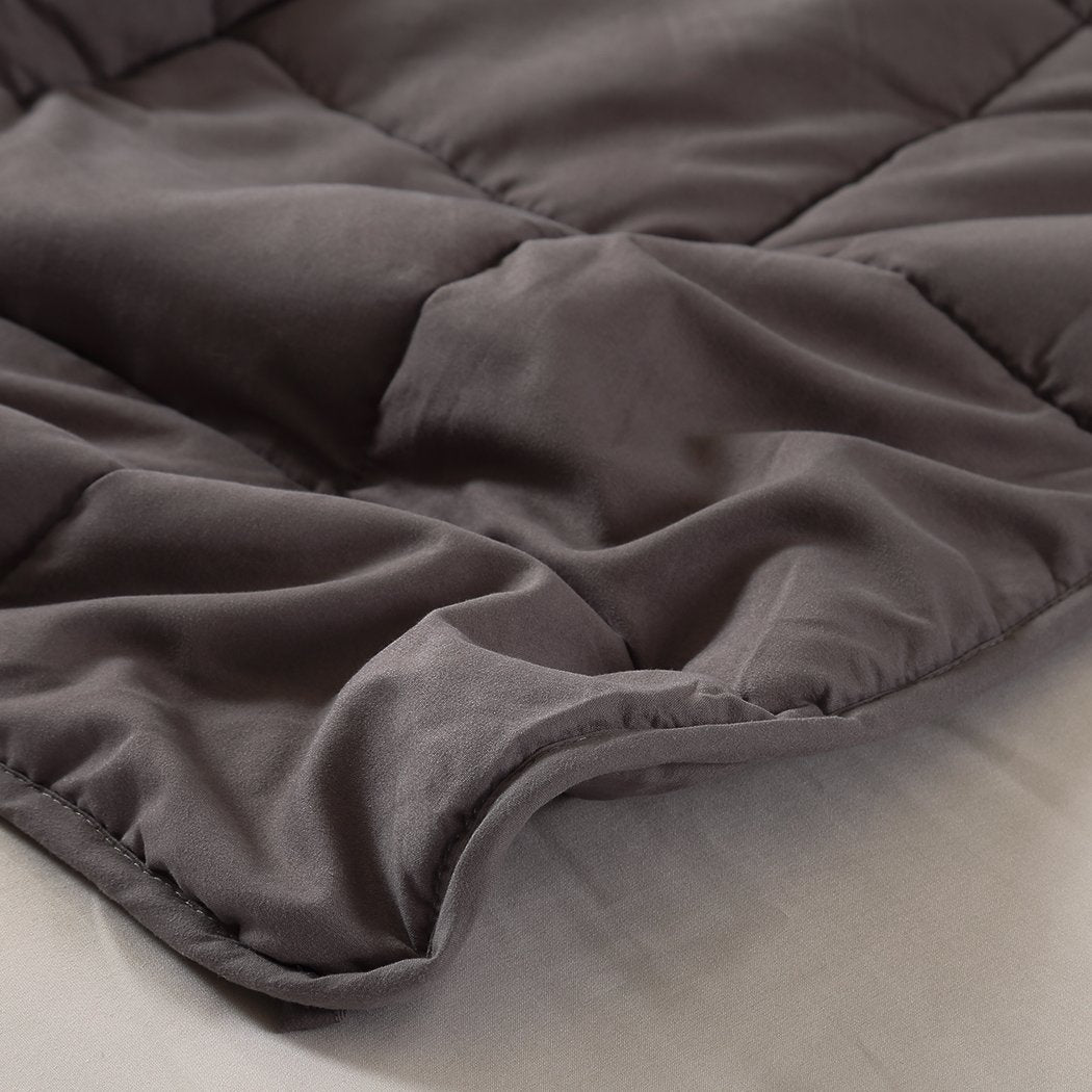 bedding Weighted Blanket Heavy Gravity Deep Relax 2.3KG Kids Grey