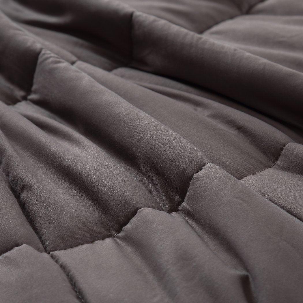 bedding Weighted Blanket Heavy Gravity Deep Relax 2.3KG Kids Grey