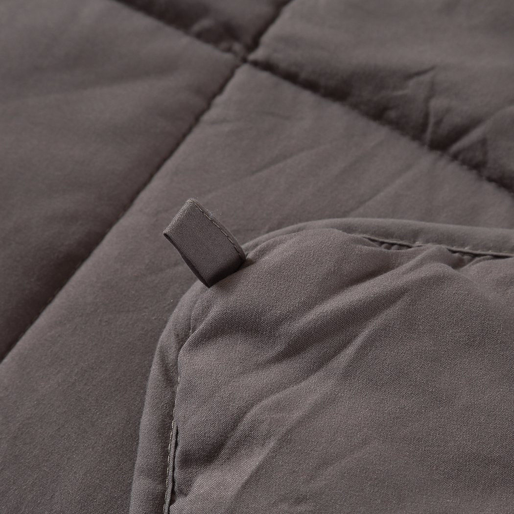 bedding Weighted Blanket Heavy Gravity Deep Relax 2.3KG Kids Grey