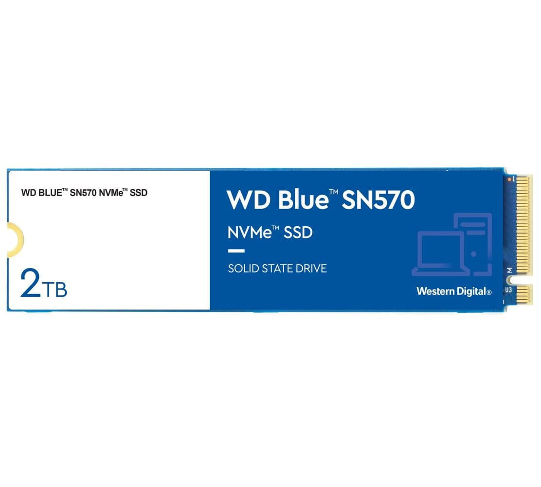 Western Digital WD Blue SN570 2TB NVMe SSD 3500MB/s