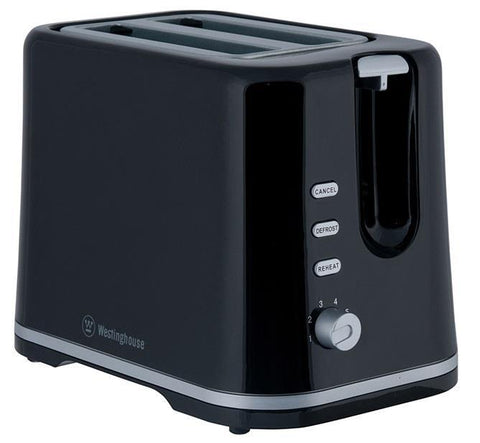 WESTINGHOUSE 2 SLICE TOASTER (BLACK)