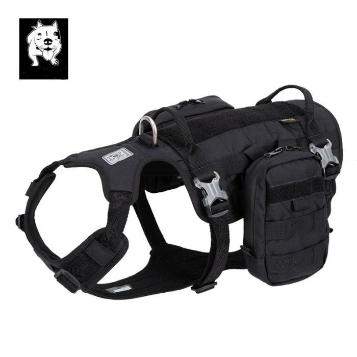 M Whinhyepet Military Harness Black