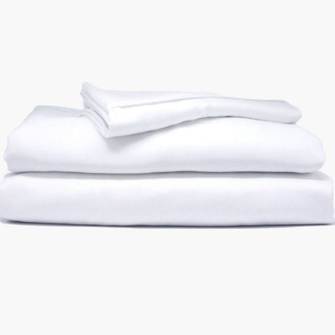 White Organic Bamboo Duvet Cover Set