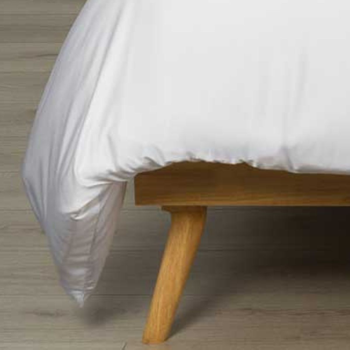 White Organic Bamboo Duvet Cover Set