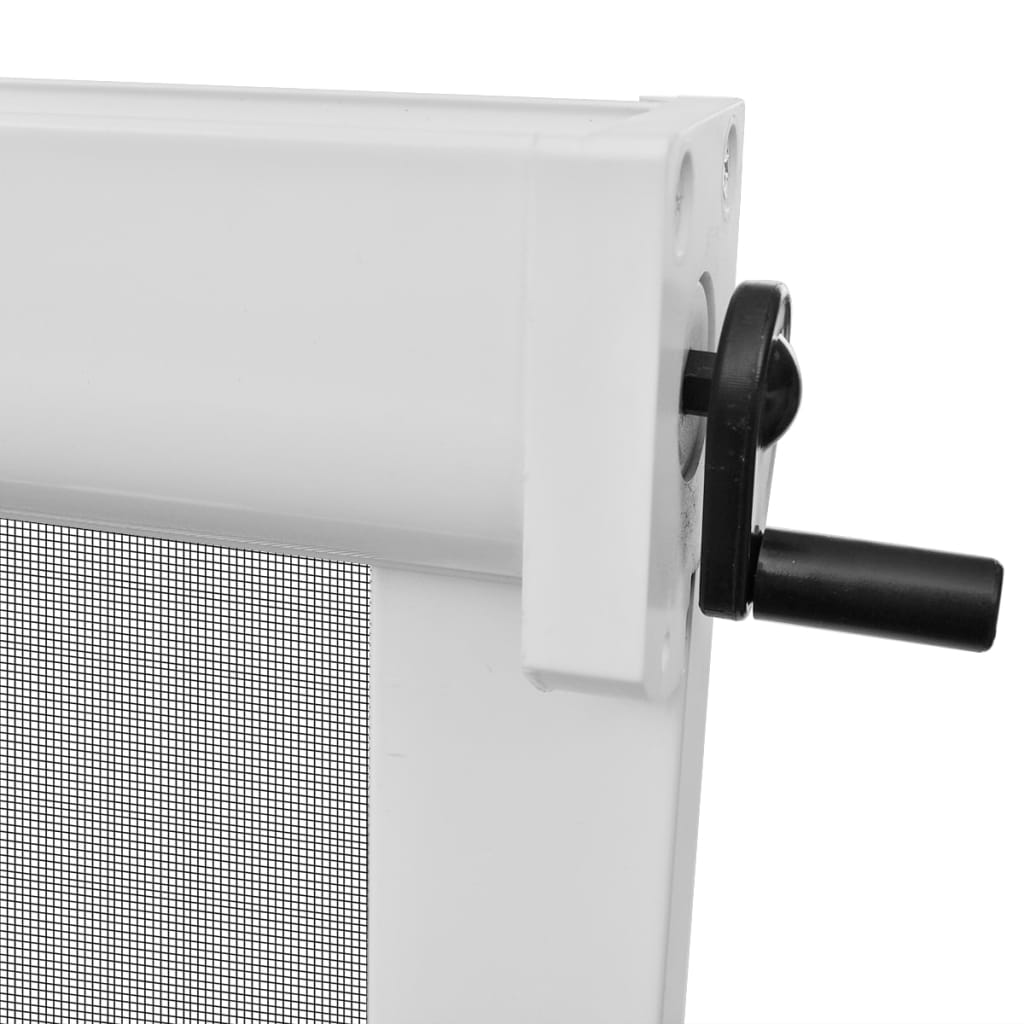 vidaxl20- White Roll Down Insect Screen for Windows 100 x 170 cm