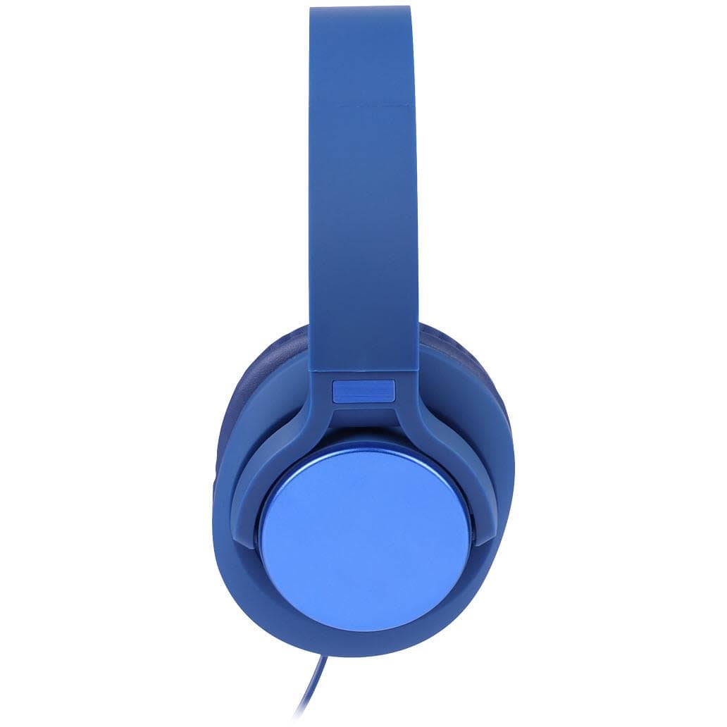 Wired Foldable Over-Ear Headphones (Navy Blue)