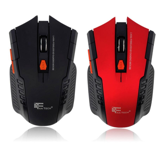 electronics Wireless Gaming Mouse Red