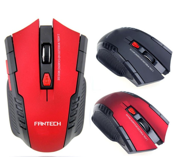 electronics Wireless Gaming Mouse Red