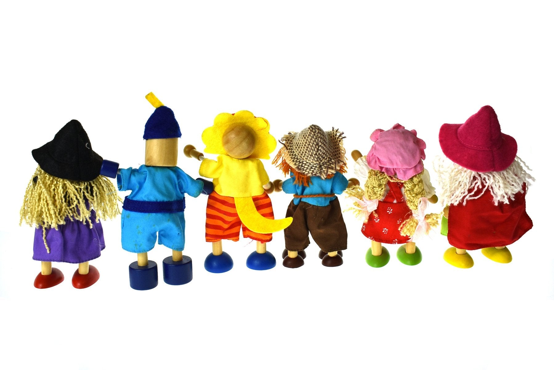 toys for infant Wizard Of Oz Flexi Doll Set Of 6