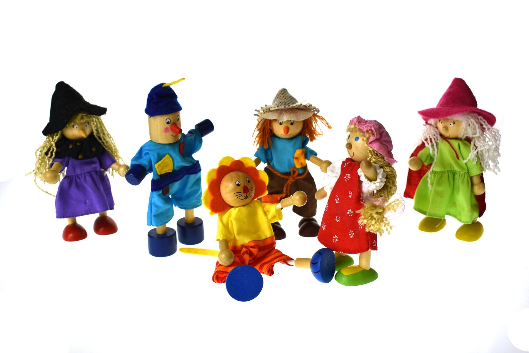 toys for infant Wizard Of Oz Flexi Doll Set Of 6