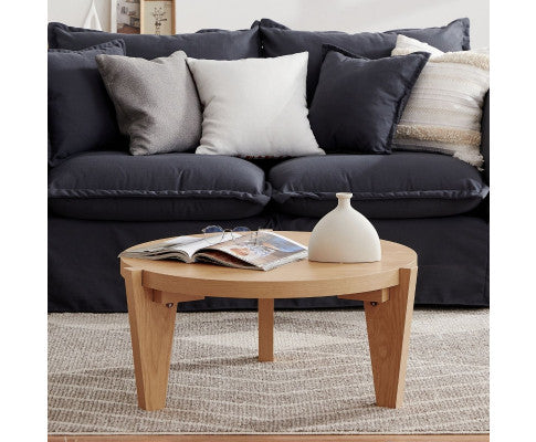 Wood coffee table-Oak