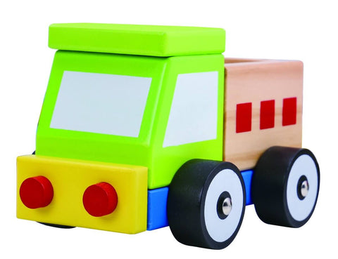 toys for above 3 years above Wooden Block Truck