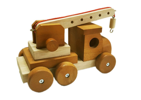 Toys Wooden Crane