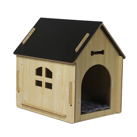 Dog House Wooden Dog House Pet Kennel Oak L