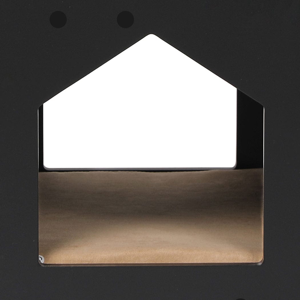 Wooden Dog Ramp Stairs Steps For Bed Pet Calming Kennel Non-Slip Black