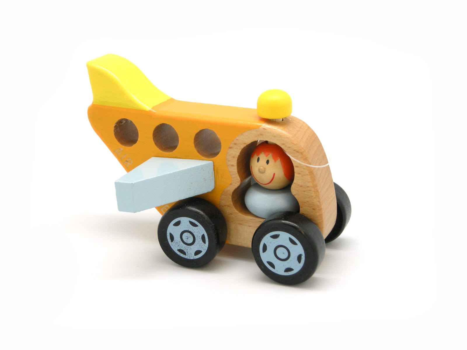 Wooden Emergency Vehicle Set Of 4