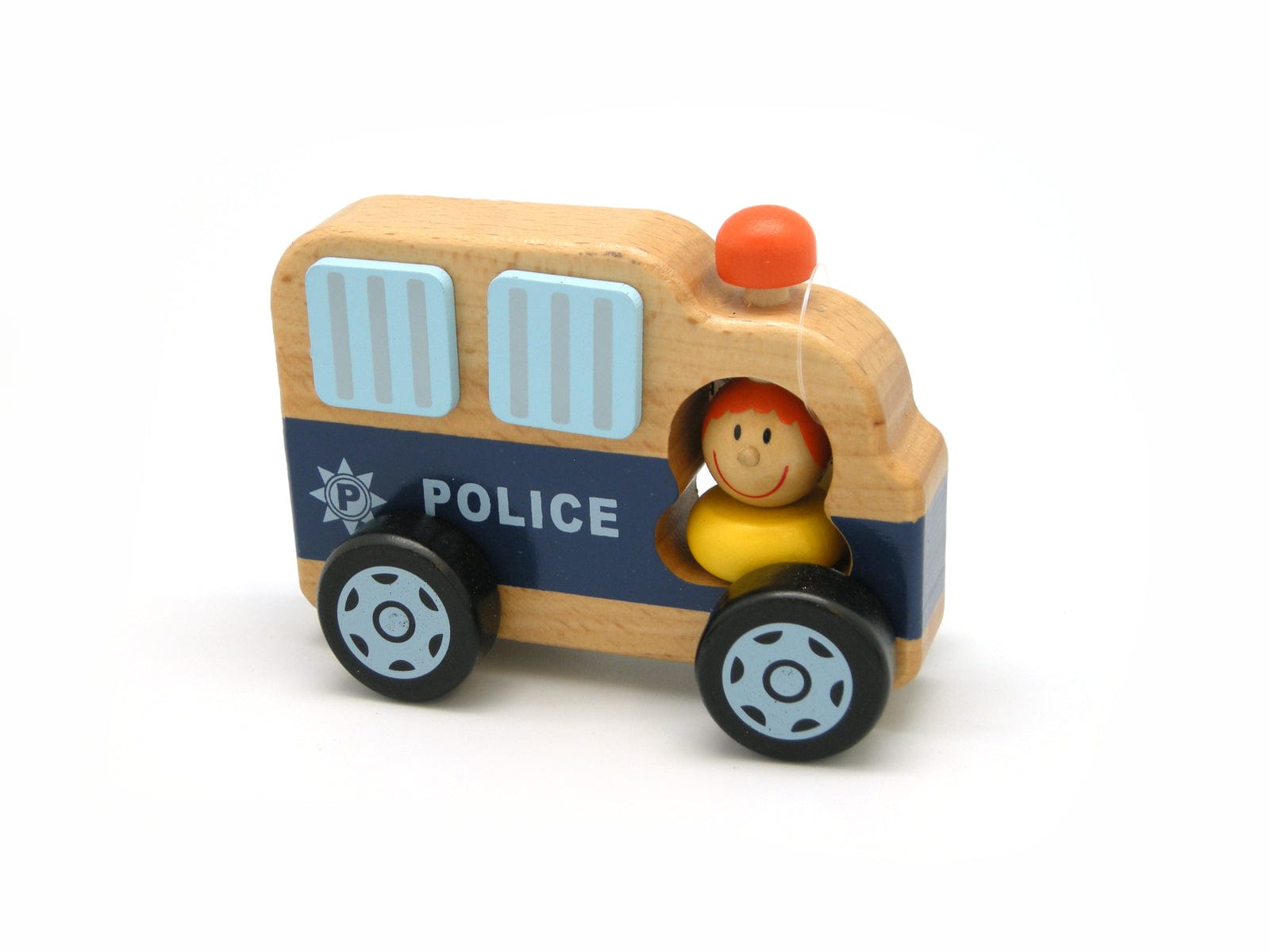 Wooden Emergency Vehicle Set Of 4