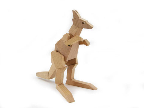 toys for infant Wooden Kangaroo