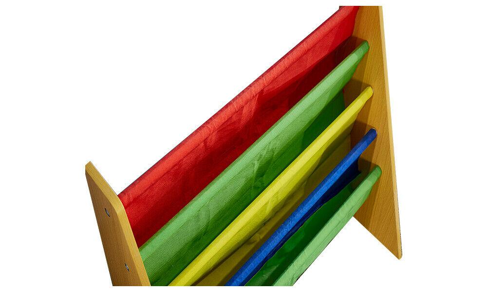 kids products Wooden Kids Children Bookcase Bookshelf Toy Organiser Storage Bin Rack