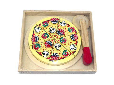 toys for infant Wooden Pizza