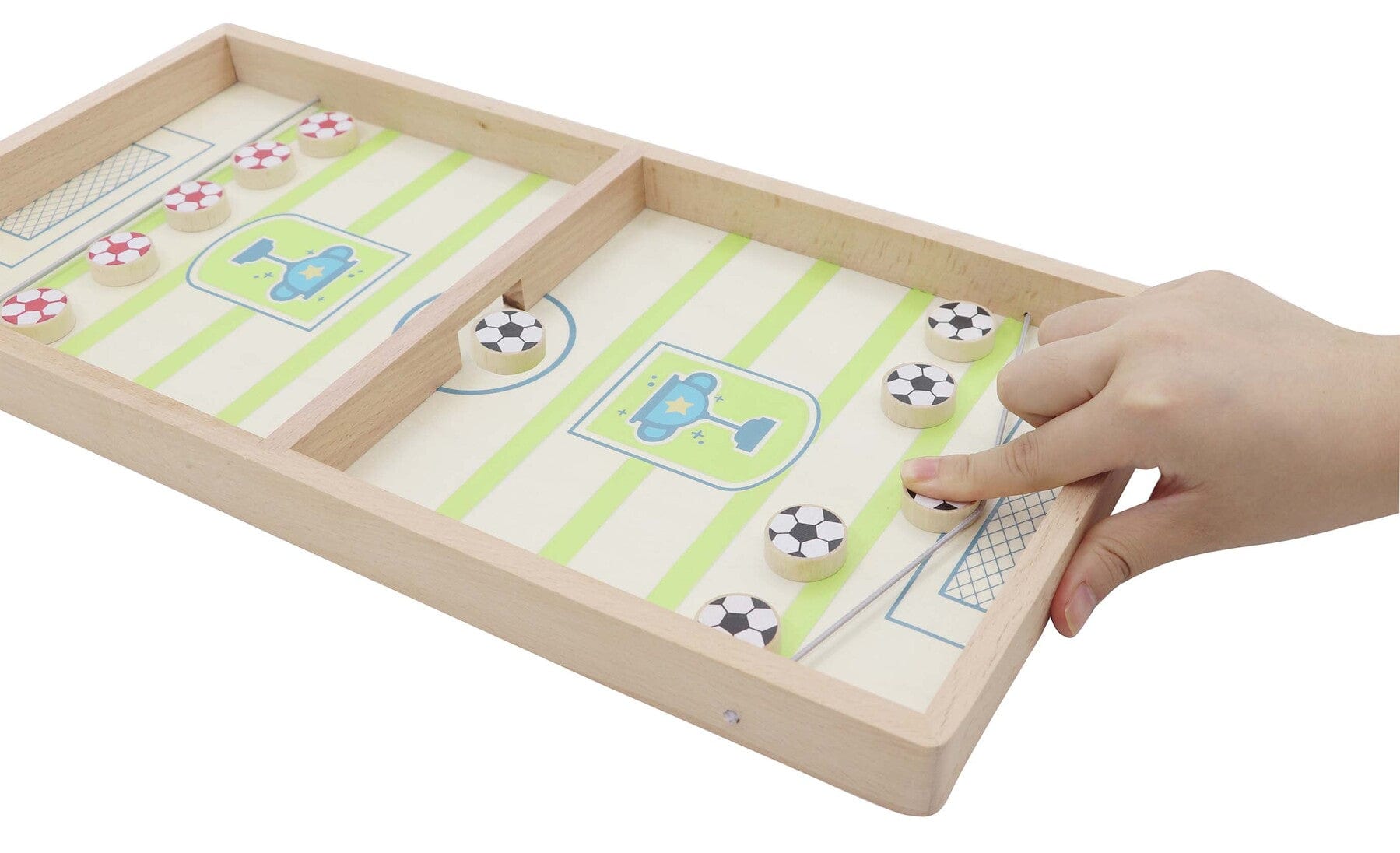 Wooden Sling Soccer Game