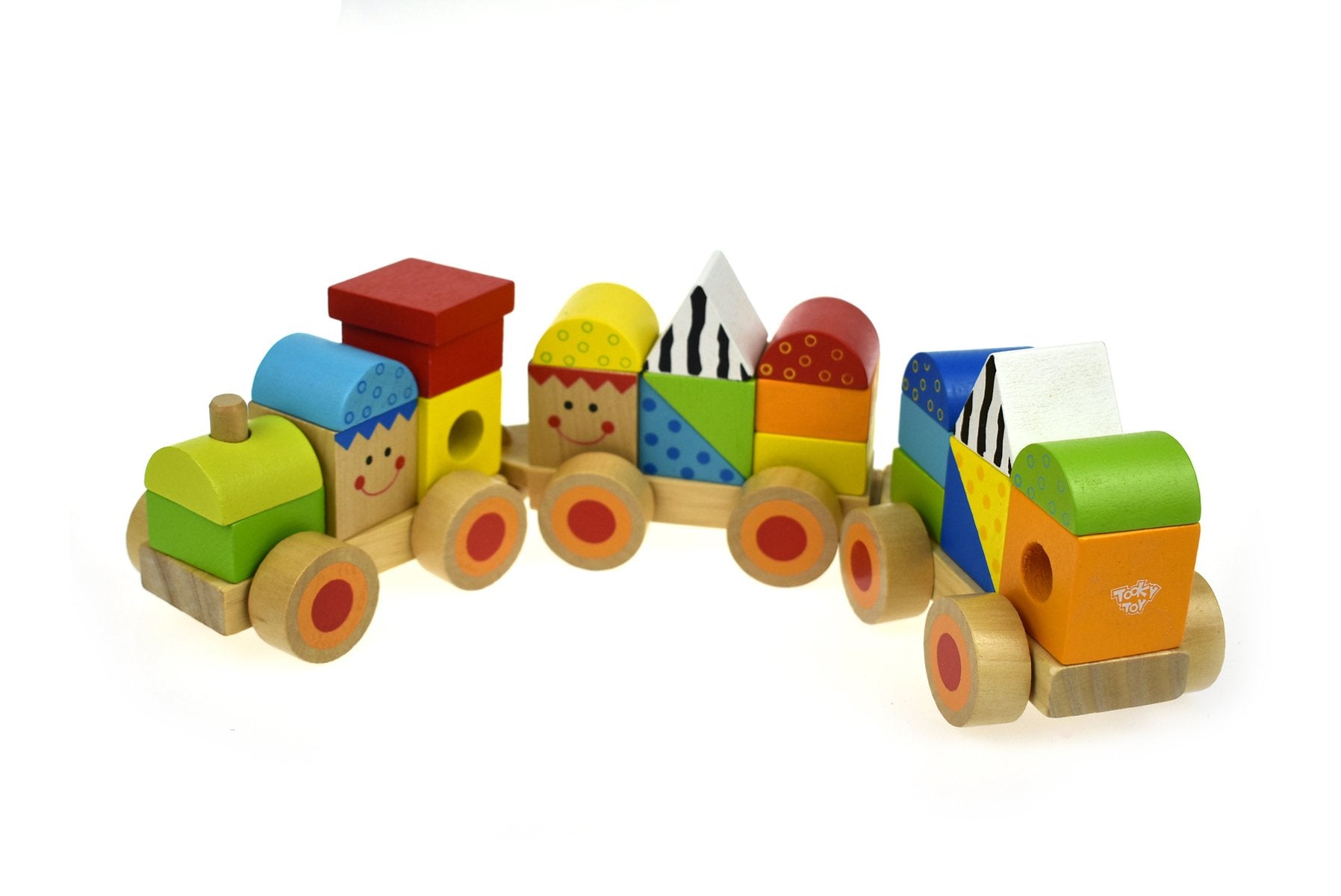 toys for infant Wooden Stacking Train