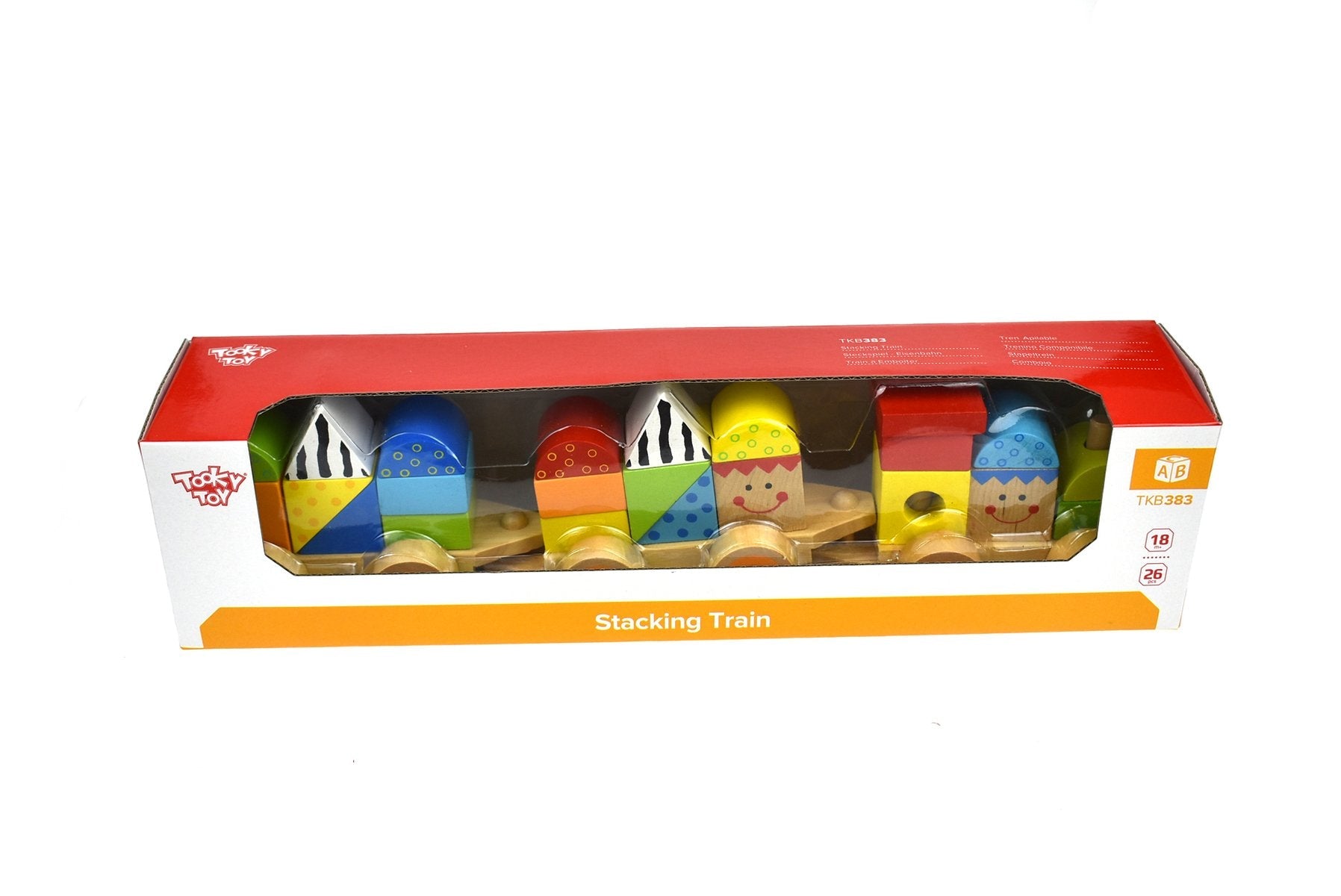 toys for infant Wooden Stacking Train