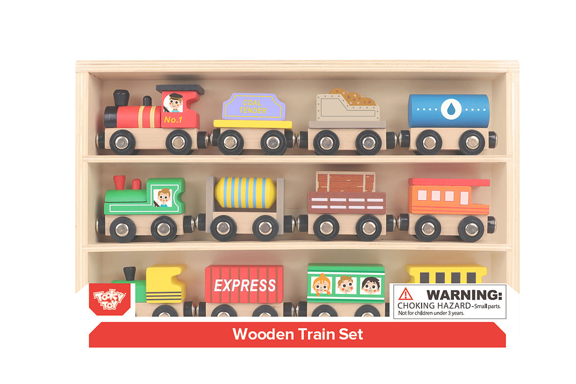 Wooden Train Set