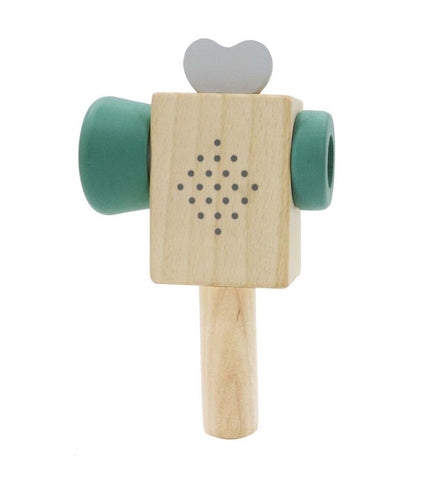 Wooden Video Recorder Prism Green