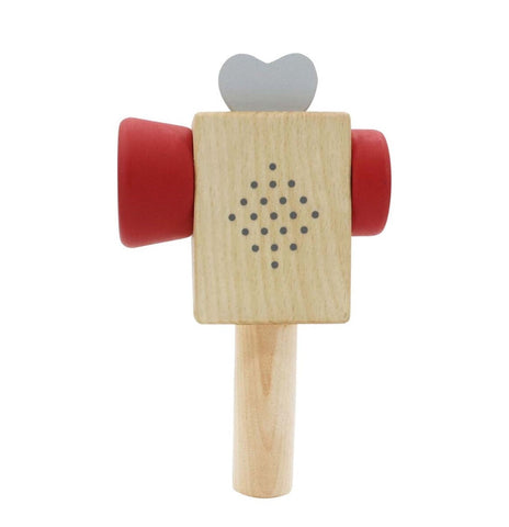 Wooden Video Recorder Prism Red