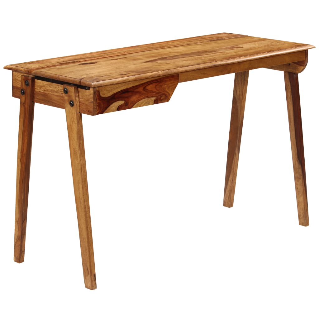 Writing Desk 118x50x76 cm Solid Sheesham Wood