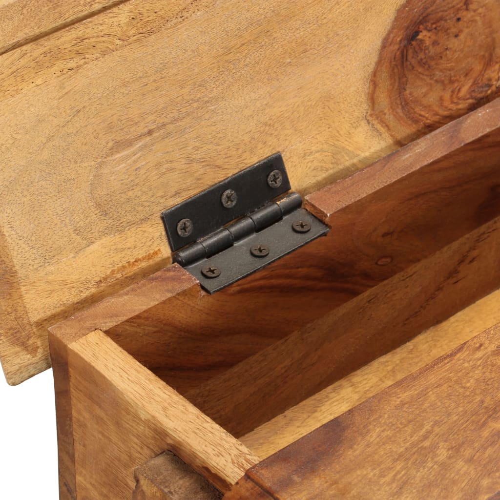 Writing Desk 118x50x76 cm Solid Sheesham Wood