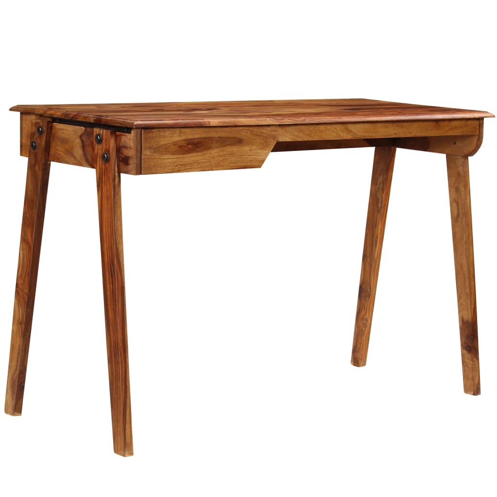 Writing Desk 118x50x76 cm Solid Sheesham Wood