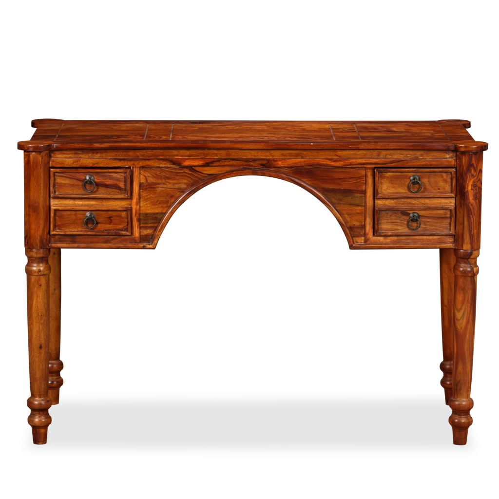 Writing Table Solid Sheesham Wood 115x50x76cm