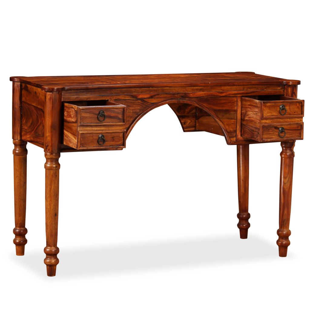 Writing Table Solid Sheesham Wood 115x50x76cm
