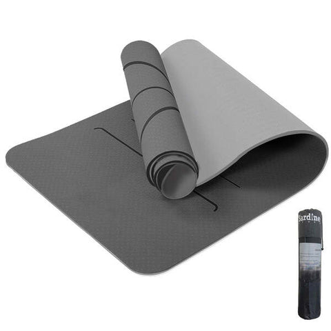 Yoga Mat Exercise Workout Mats For Home Workout Home Gym Extra Thick Large 6Mm