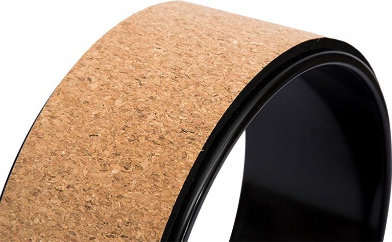 Fitness Accessories Yoga Pilates Wheel Cork Circle Prop Back Chest Hips Abdomen Stretch Roller