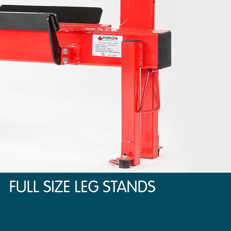 Yukon Petrol Log Splitter Wood Cutter 15 Ton