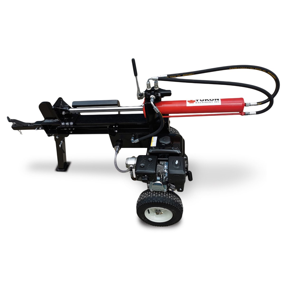 farm rural Yukon Petrol Log Splitter Wood Cutter - 18Ton